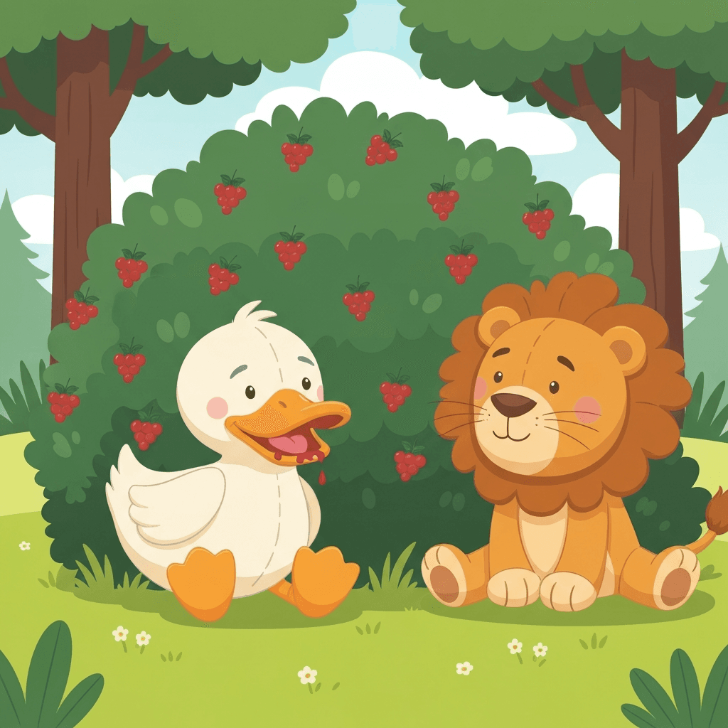 English story cover illustration